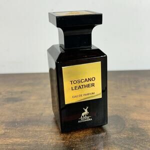 Toscano Leather by Maison Alhambra for Men - 2.7 oz EDP Spray
